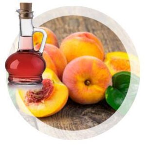 Summer Peach Fruit Vinegar