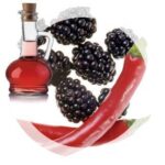 Blackberry Roasted Pepper Fruit Vinegar