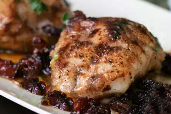 Monkfish with Sun-Dried Tomatoes